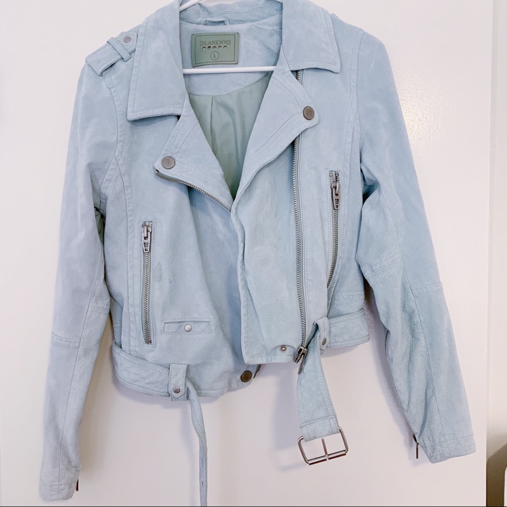 BlankNYC Suede Leather Jacket